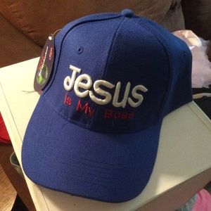 Jesus is my boss cap